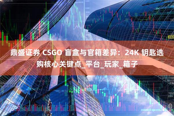 鼎盛证券 CSGO 盲盒与官箱差异：24K 钥匙选购核心关键点_平台_玩家_箱子