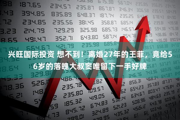 兴旺国际投资 想不到！离婚27年的王菲，竟给56岁的落魄大叔窦唯留下一手好牌